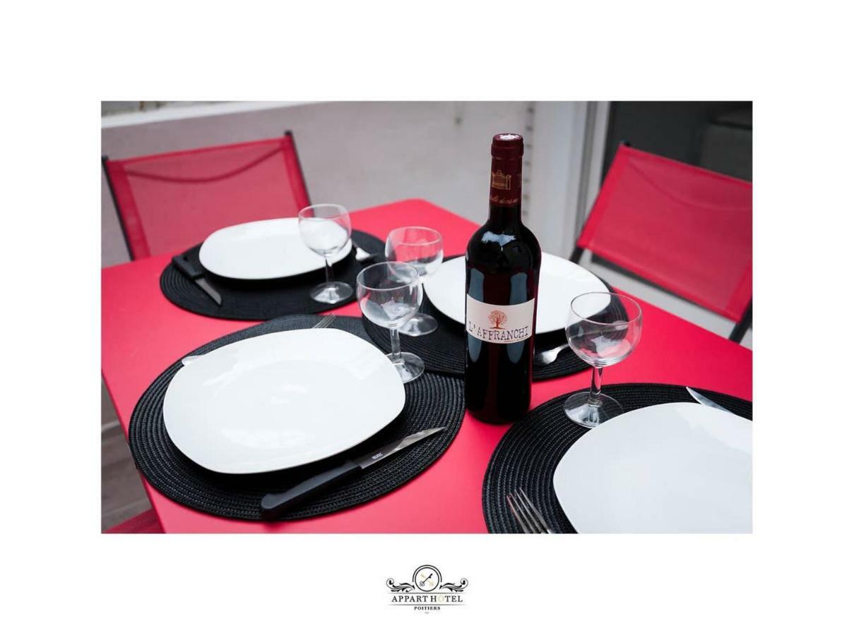 La Suite T2 40M2 Avec Terrasse 1Ch-4Pers Appart Hotel ポアティエ エクステリア 写真